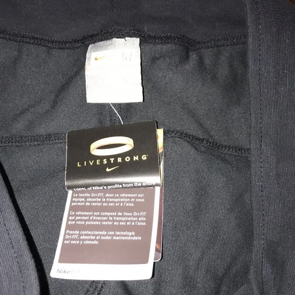 Riccardo Tisci x Nike Women's Black White Mesh Fit Dry Shorts‎ Size Medium NWT